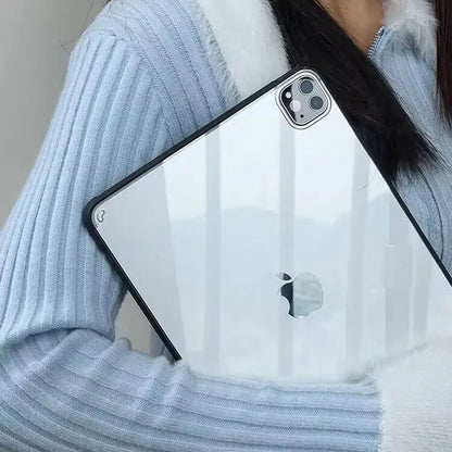 Silicone Transparent Case for iPad Pro 11", Air 4/5 (10.9"), Mini 4/5/6 & iPad 7/8/9/10th Gen (9.7"–10.5") Cover Funda