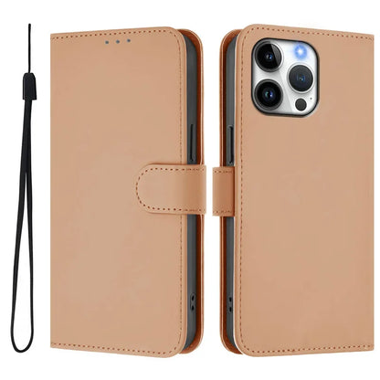 iPhone 16 Series Wallet Leather Flip Case – Protective Cover for 16, 16 Pro, 16 Pro Max & 16 Plus
