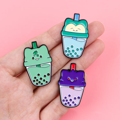 Anime Elf Enamel Pin - Cartoon Pearl Milk Lapel Brooch for Backpacks, Clothing, Fashion Accessories & Gifts