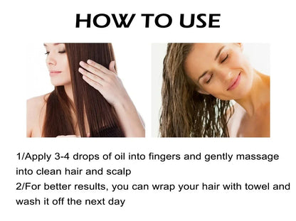 White Hair Remover – Restore Natural Hair Color in 7 Days, Gray Hair Treatment Solution
