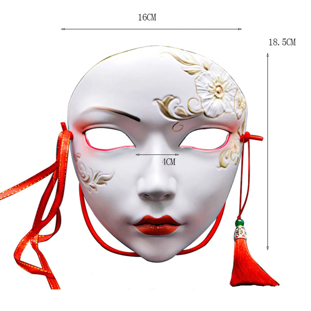 Cosplay Anime Beauty Mask – Carnival & Party Mask for Role Play, DIY Decorations & Costume Accessories