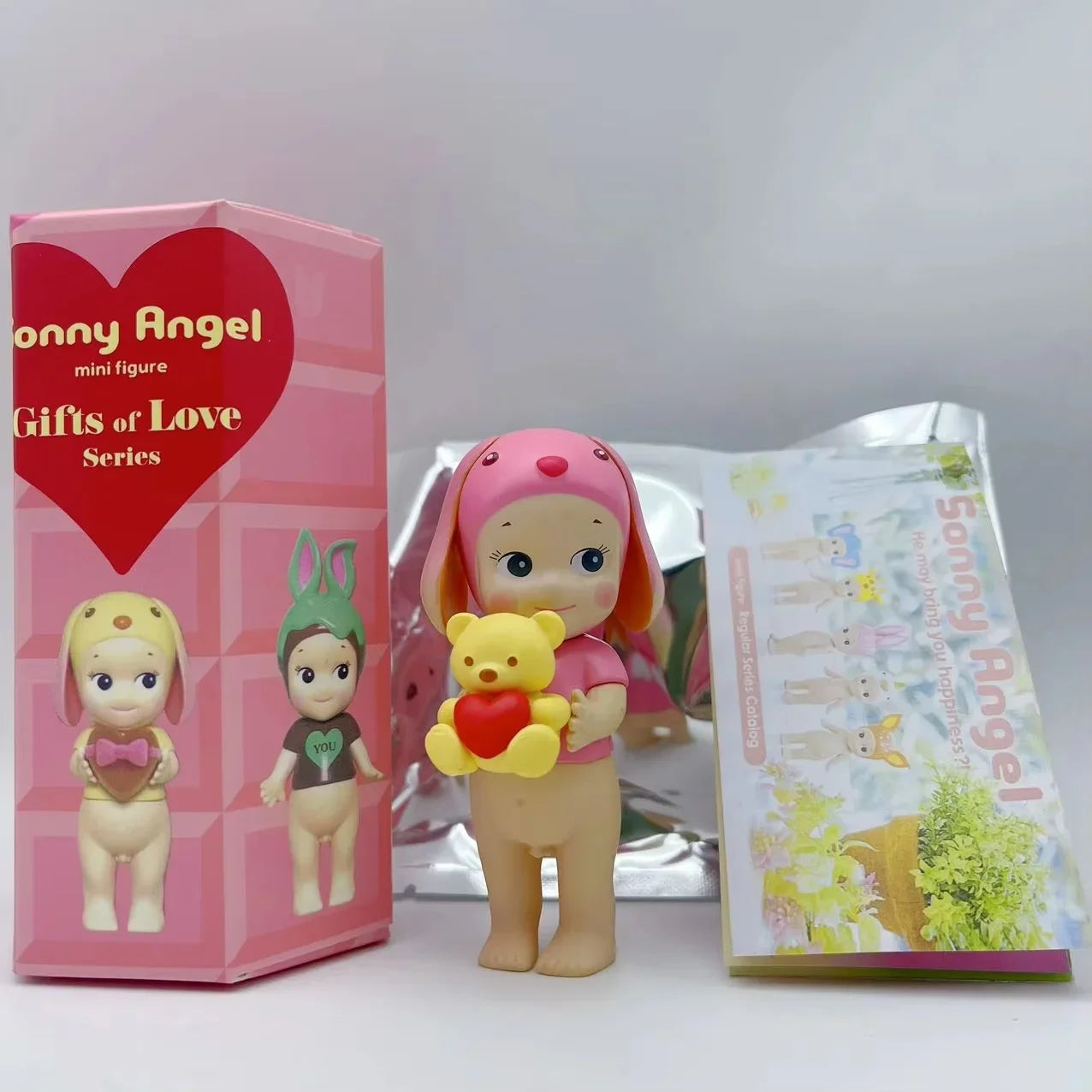 Sonny Angel Gifts of Love Series — Limited Edition Cartoon Figure Collectible, Desktop Decor Blind Box Toy