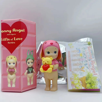 Sonny Angel Gifts of Love Series — Limited Edition Cartoon Figure Collectible, Desktop Decor Blind Box Toy