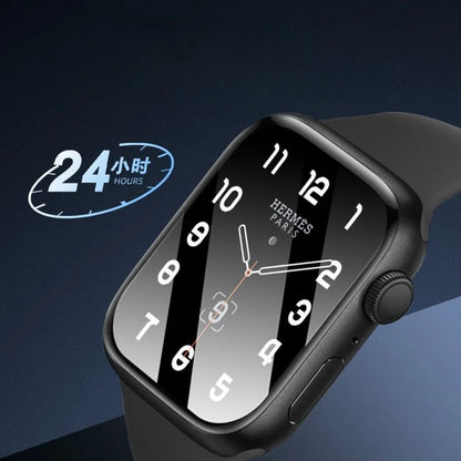 Easy Install Hydrogel Screen Protector for Apple Watch Ultra 2/9/8/7/SE – 49mm, 45mm, 44mm, 42mm, 41mm, 38mm, 10, 46mm