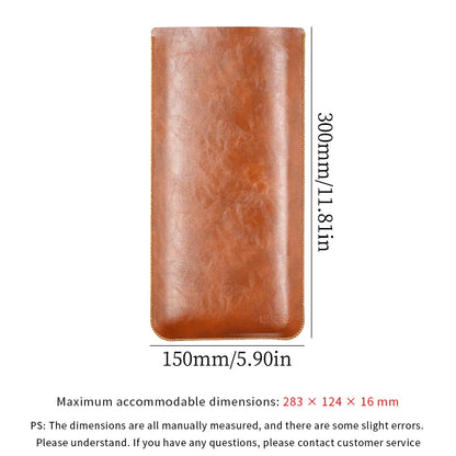 Ultra-Thin PU Leather Keyboard Sleeve - Slim Protective Pouch for Magic Keyboard 2nd/3rd Gen & Logitech K380