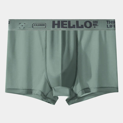 Men's Ice Silk Graphene Boxer Briefs – Breathable, Ultra-Thin, Comfortable Trunks Underwear