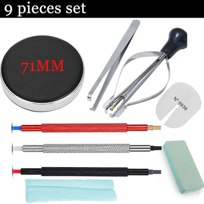 Watch Hand Presser Pusher Set — 3/5/6/9PCS Double-Ended Needle Pen Tools for Watchmakers & Repair