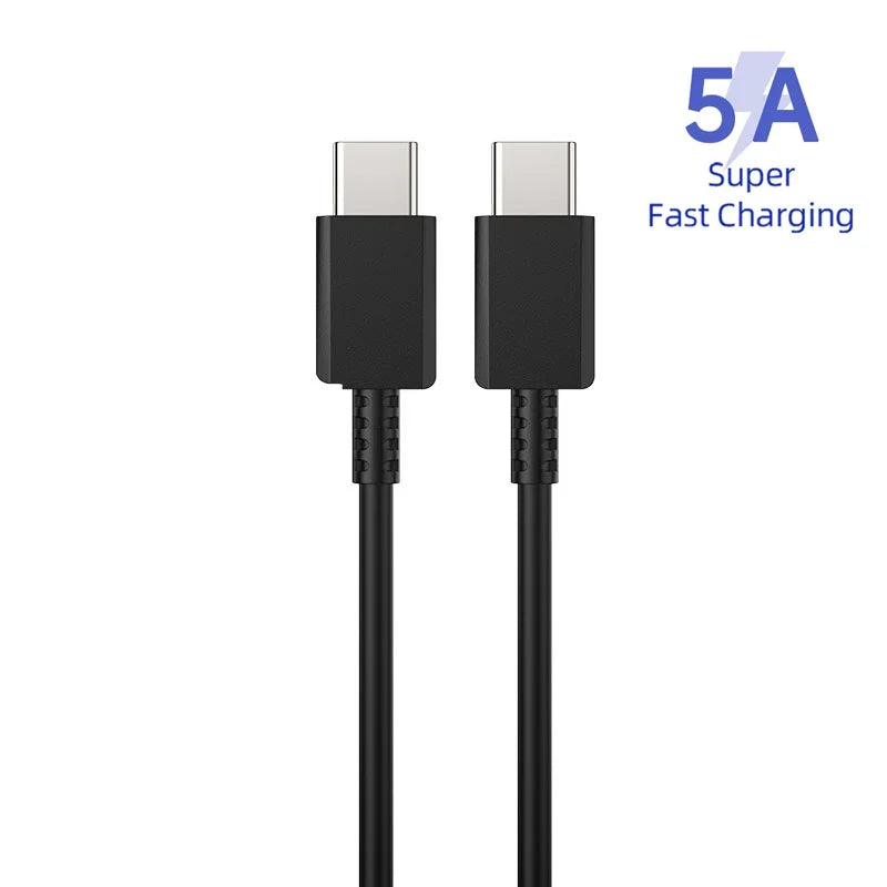 NNBILI 45W PD Fast Charging USB-C to USB-C Cable — Compatible with Samsung Galaxy S24/S23 Ultra/S22/S21/S20, Note20, A54/A53