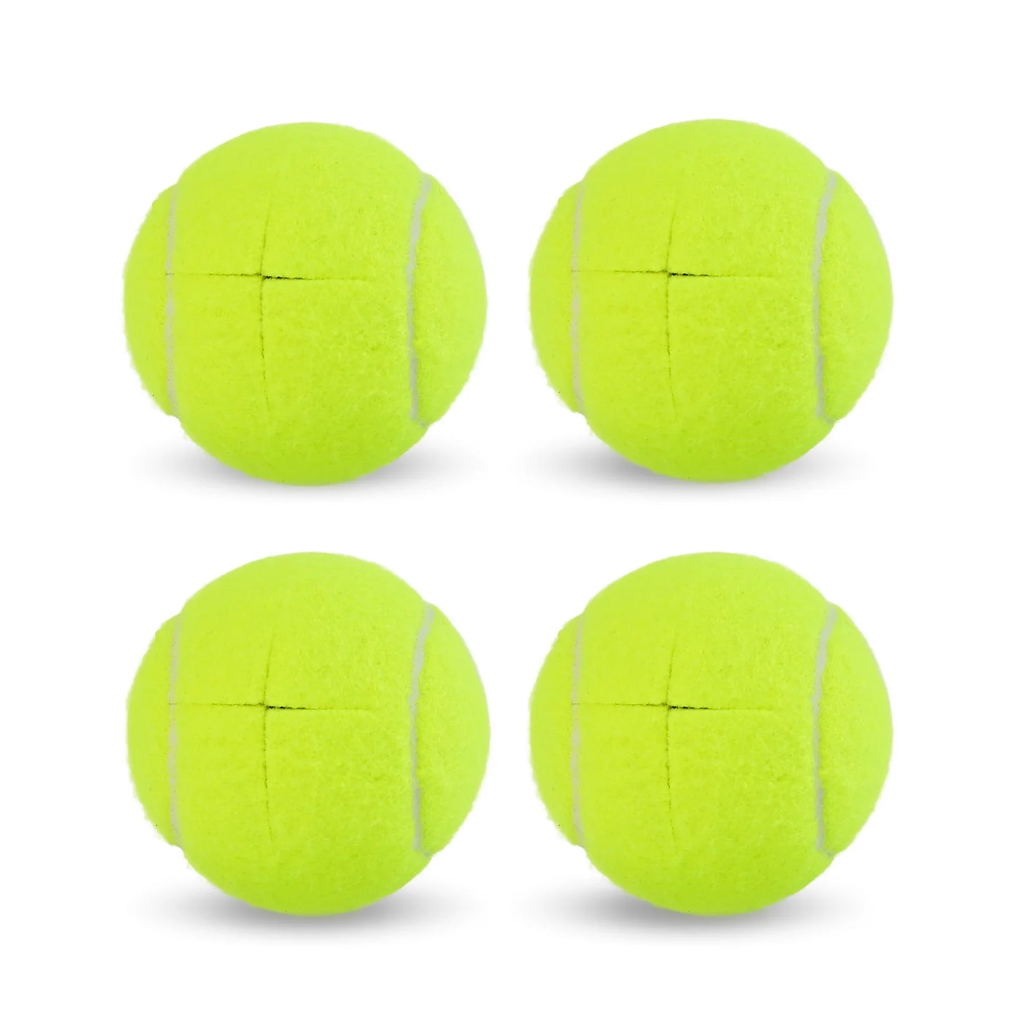 4pcs Precut Walker Tennis Balls – Heavy Duty Felt Pads for Furniture Legs & Floor Protection
