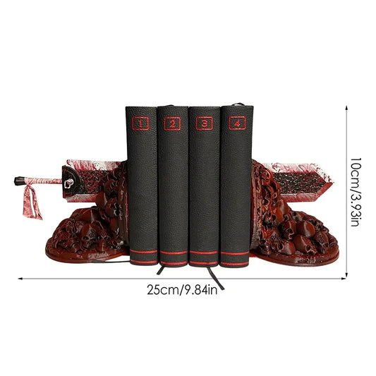Non-Slip Berserk Bookends – Dragon Slaying Knife Resin Bookstop, Decorative Ornament for Reading Desk, Home & Gift