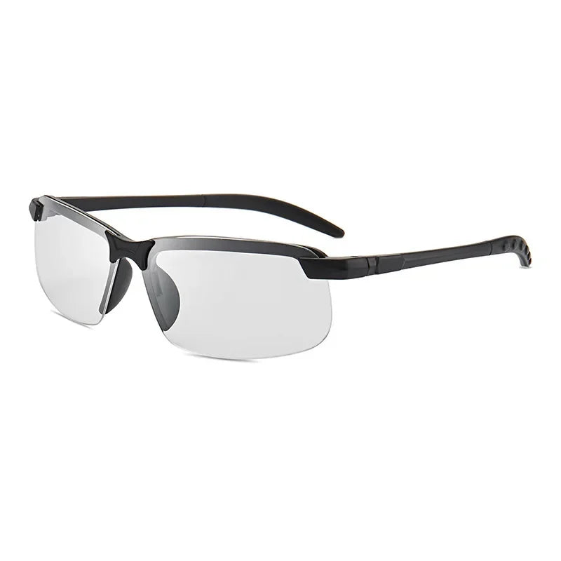 Anti-UV Night Vision Cycling Sunglasses — Polarized Day & Night Driving Glasses for Men, Stylish Outdoor Eyewear