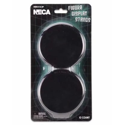 6-8" Neca Model Display Stands — Clear & Black Plastic Base for Action Figures & Toy Models
