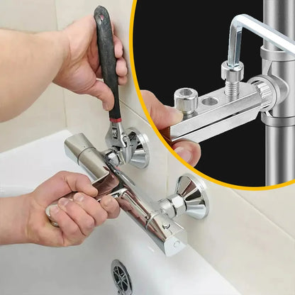 Broken Wire & Bolt Extractor Tool – Tap, Screw, and Plumbing Repair for 4/6 Point Bolts