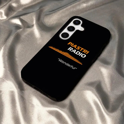 Oscar Piastri 81 Phone Case - Glossy HD Hard PC Cover for Samsung Galaxy S25 S24 S23 S22 S21 & A Series