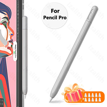 Pencil Case for Apple Pencil Pro | Soft Silicone Ultra-Thin Protective Cover for iPad Pencil