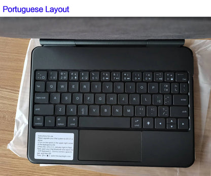 Magic Keyboard for iPad Pro 11/12.9, Air 4/5 & iPad 10th Gen – Smart Magnetic Case & Cover