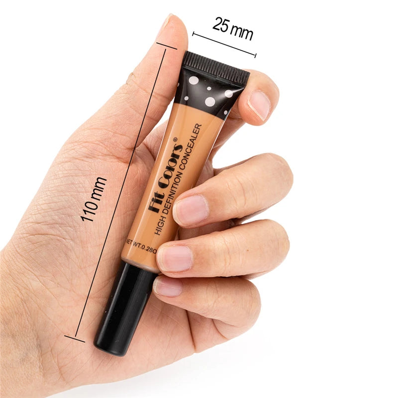Nude Waterproof BB Cream Foundation – Oil-Control, Blemish-Covering, Long-Lasting Brightening Concealer Base