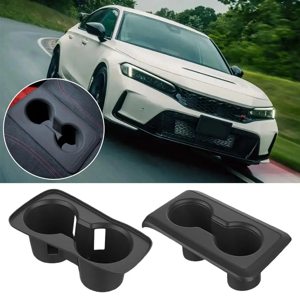 Honda Civic Type R FL5 Center Console Cup Holder Silicone Non-Slip & Leak-Proof Cup Mat Interior Car Accessories