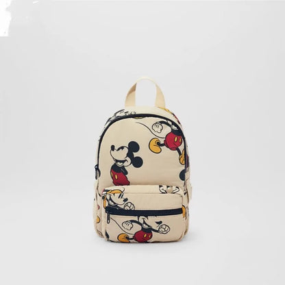 Disney Mickey Mouse Pattern Children's School Bag - Cute Lightweight Backpack with New Fashionable Design
