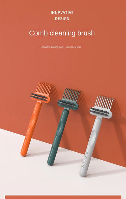 Unique Massaging Hair Cleaner Tool - Comb Cleaning and Massaging Product