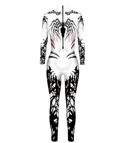 MINISO Women’s Cosplay Bodysuit – Sexy Spiderman, Iron Man & Gwen Stacy Jumpsuit for Halloween & Superhero Parties