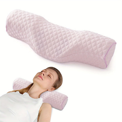 Orthopedic Memory Foam Neck Pillow – Cervical Support, Breathable & Washable, Perfect for All Sleepers