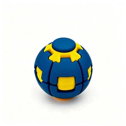 3D Printed Fidget Spinner Ball - Press-to-Spin Sensory Stress Relief Toy
