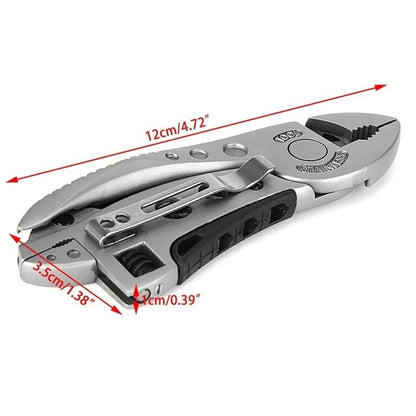 Multitool Pliers Pocket Knife Set – Adjustable Wrench, Screwdriver & Outdoor Survival Tool Kit