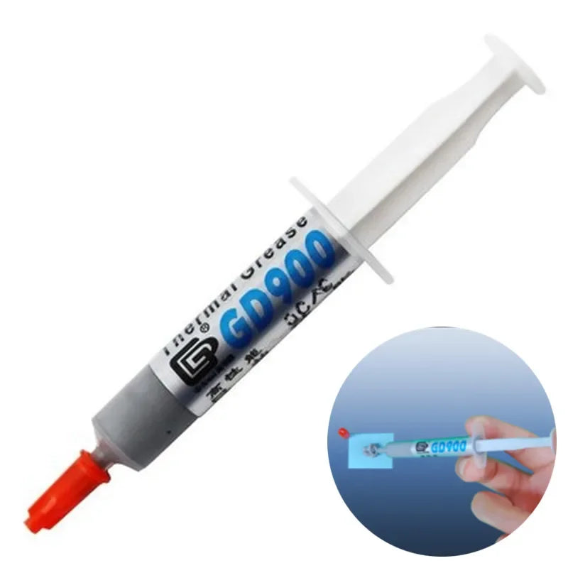 CPU Thermal Paste Compound - BR7 Heat Sink Grease for Processor Cooling Water Cooler and PC Builds 1/3/7g