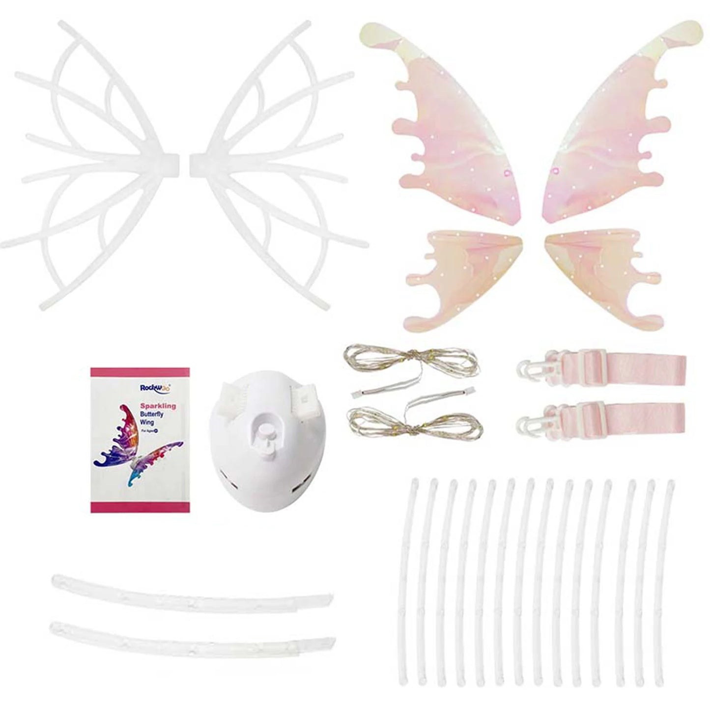 Electric Butterfly Wings Toy – Music & Light Glowing Fairy Wings for Kids Boys & Girls Gift