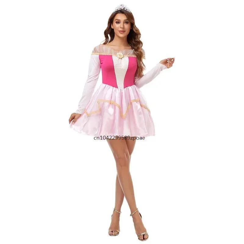Women's Princess Costume Dress - Halloween, Birthday & Party Ball Gown