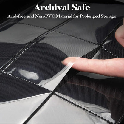 9-Pocket Zipper Card Binder - 360 Trading Card Holder Book, Premium PU Cover, Durable Side Loading Card Binder