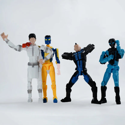 3D Printed Invincible Anime Action Figures – Multi-Jointed Superhero Model Toys & Gifts