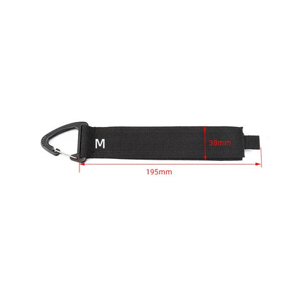 Nylon Cord Organizer Straps with Triangle Buckle – Heavy-Duty Cable & Hose Management Holder