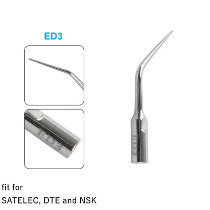 AZDENT Dental Ultrasonic Scaler Tips – Scaling, Periodontics, Endo, Perio Tips for EMS, Woodpecker, DTE, NSK, SATELEC Scalers