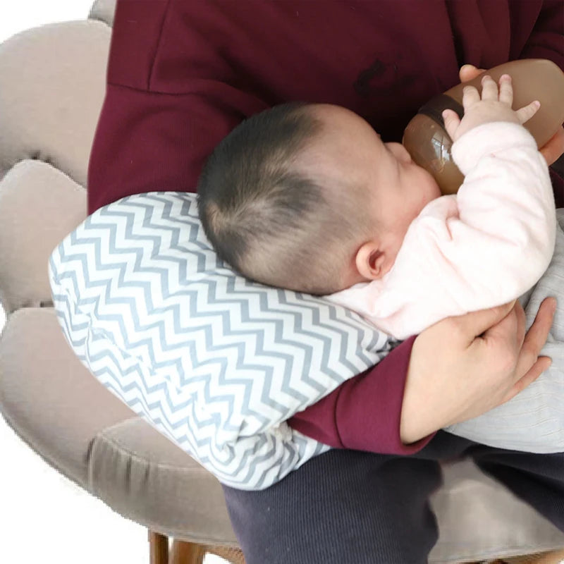 Newborn Breastfeeding Arm Pillow - Soft Head Nursing Support & Cozy Cradle for Baby Care and Maternity