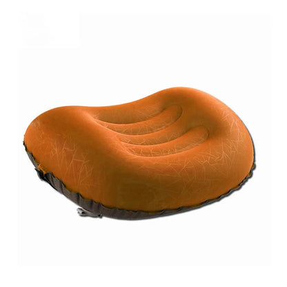 Ultralight Inflatable Camping Pillow – Compact Ergonomic Neck & Lumbar Support for Hiking, Travel & Backpacking