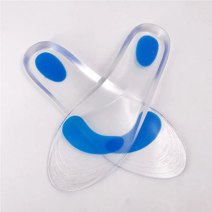 Silicone Gel Medical Insoles – Orthopedic Arch Support for Men & Women, Flat Foot & Plantar Fasciitis Relief Shoe Pads