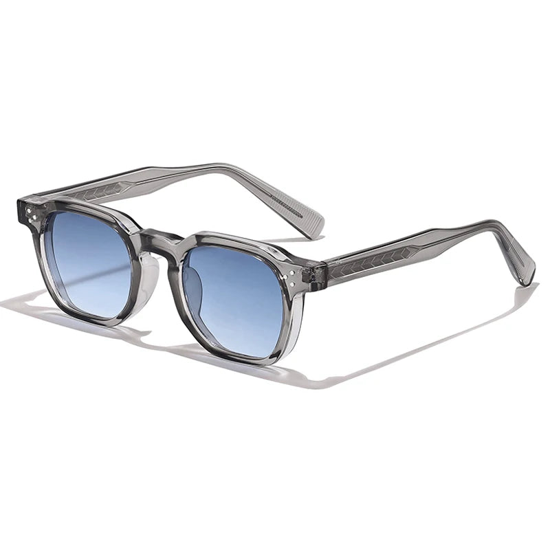 CATERSIDE Small Frame Square Sunglasses - Fashion Unisex Eyewear for Travel, Parties & Business