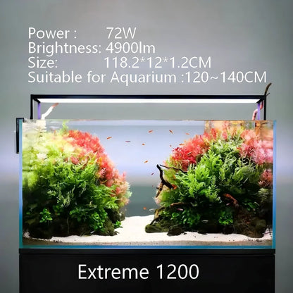 MICMOL Extreme II LED Aquarium Light - App Controlled Adjustable Plant Growth Lamp for Fish Tanks