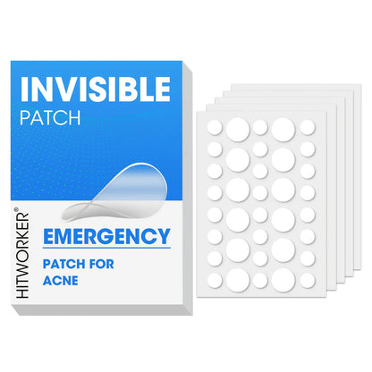 180/360PCS Invisible Acne Patches - Pore Cleansing Oil Control & Skin Smoothing Facial Stickers