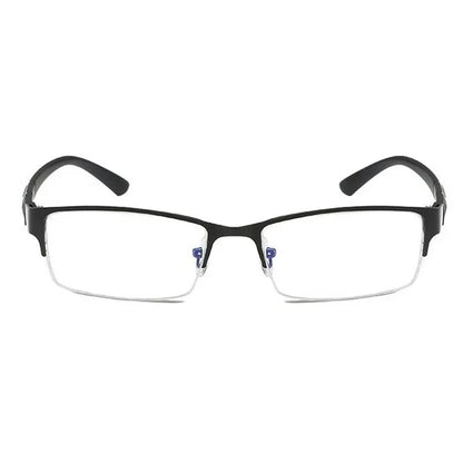 New Half Metal Frame Nearsighted Glasses Unisex Prescription Myopia 0 -0.5 -1 -1.5 -2 -2.5 -3 -4 -5 -6 Unisex óculos de leitura