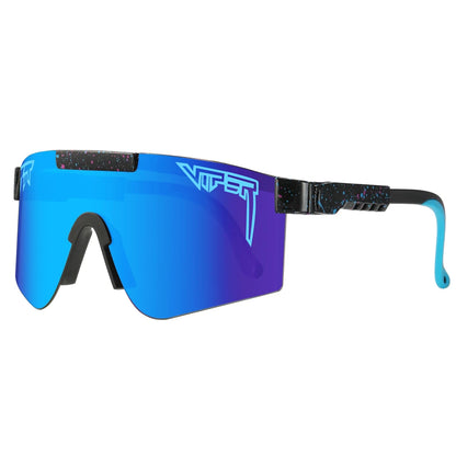 Youth Pit Viper Style Sunglasses – Sporty UV Eyewear for Kids, Teens & Small-Head Adults, Cycling & Driving Shades