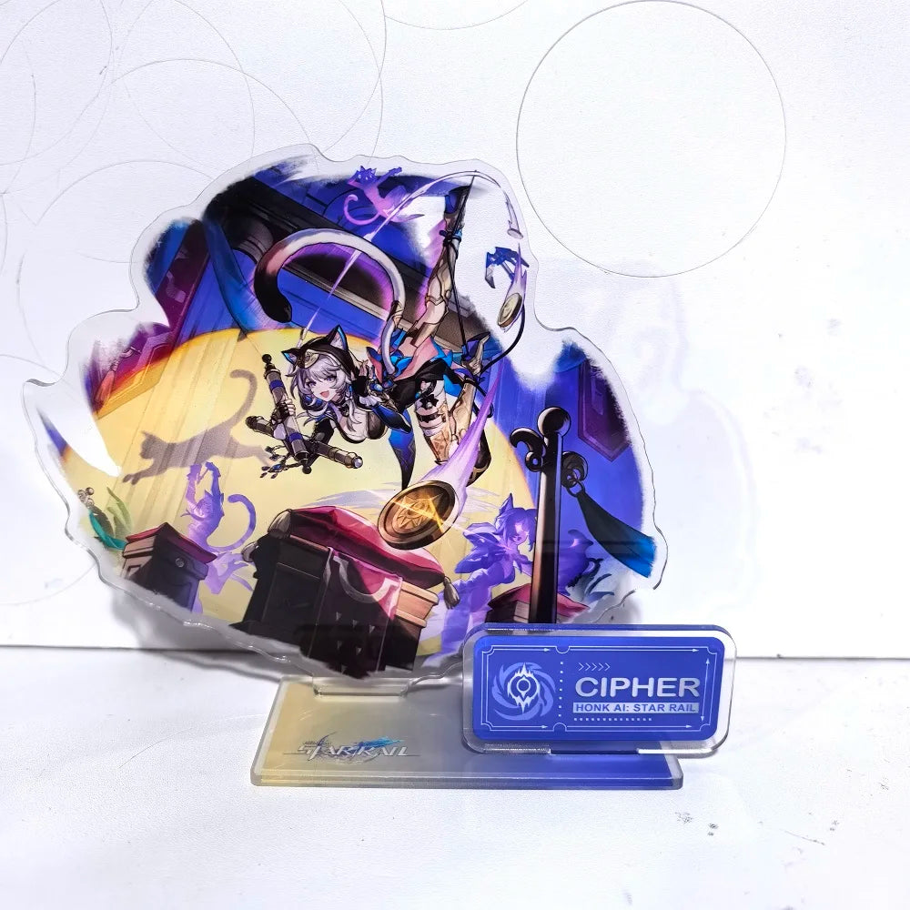 Honkai: Star Rail Hyacinthia Cifera Acrylic Stand – Anime Figure Desk Decor Gift for Game Fans