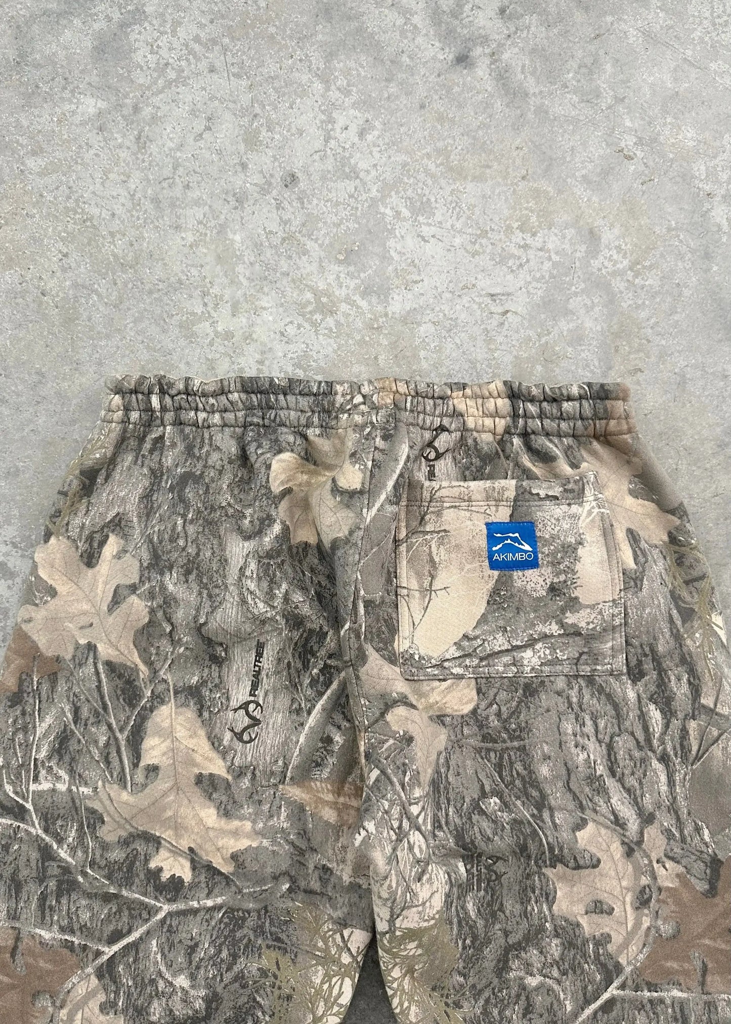 Y2K Camouflage Sweat Pants — Men’s High Street Hip Hop Oversized Baggy Unisex Streetwear