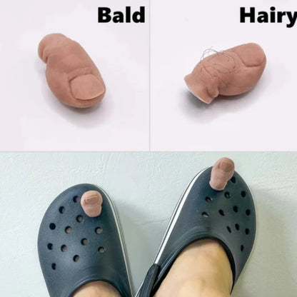 Simulated Thumb Shoe Charms – Cute DIY Designer Clogs Decorations for Kids, Boys, Girls & Women