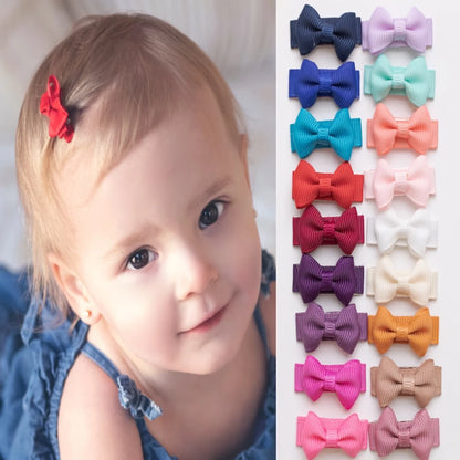 20Pcs Baby Hair Clips Set – Gentle Lanugo Headdress Trumpet Princess Hairpins for Toddlers