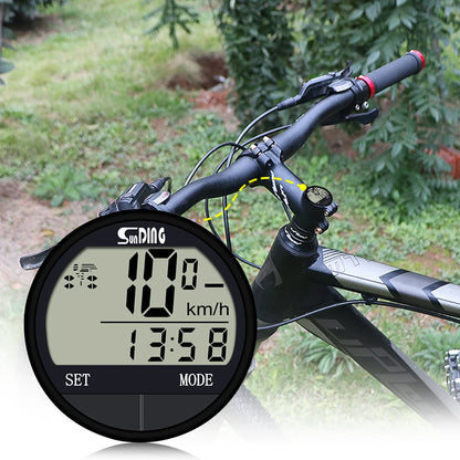 Bike Computer Speedometer - Multi-Function Bicycle Odometer for Men, Women & Teens Cycling