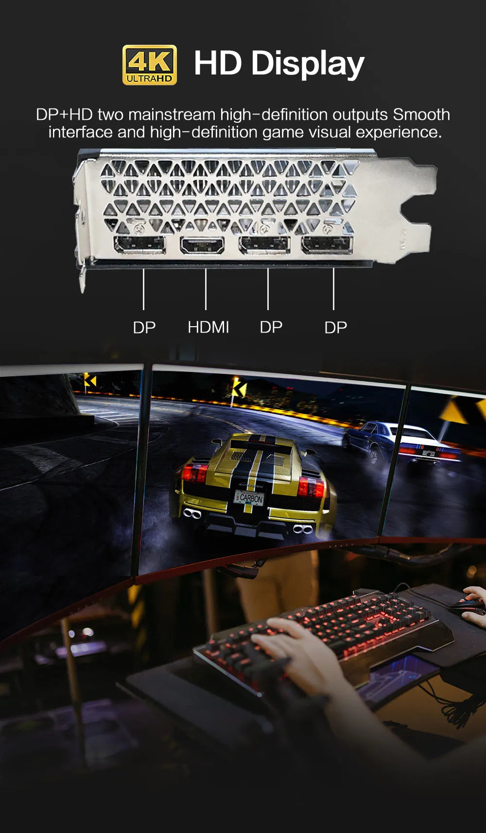 MLLSE RTX 2060 Super 8GB Gaming Graphics Card — GDDR6 256-Bit, 8-Pin PCIe 3.0x16 for High-Performance Gaming