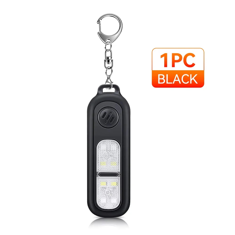Hollarm Personal Safety Alarm – 130dB Loud Rechargeable Keychain with LED for Women, Kids & Elderly